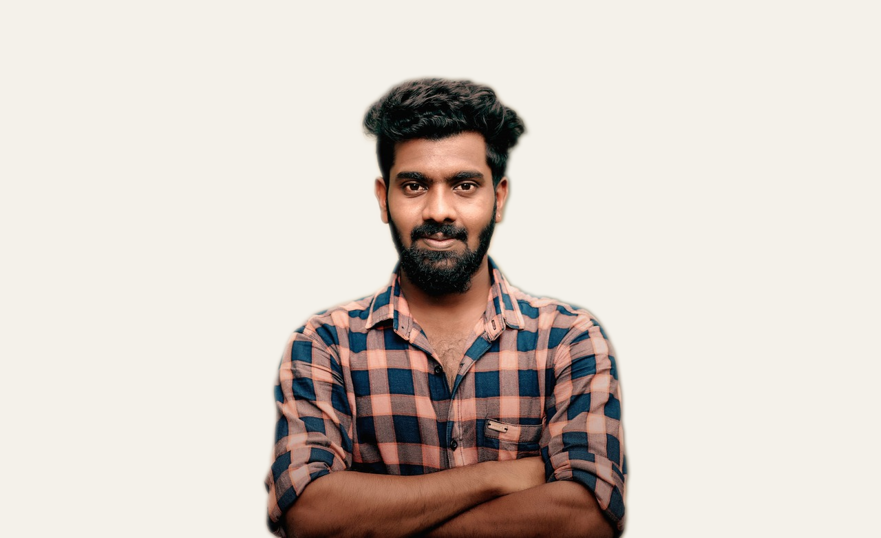 Portrait after BiRefNet background replacement